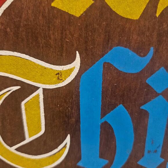 Rustic Bless This Mess Wooden Sign 9" X 6" - Picture 2 of 7